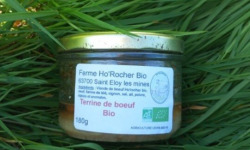 Ferme Ho'Rocher - Terrine de bœuf 180g