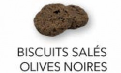 L'OLIVERAIE DU COUDON - [Précommande] Biscuits Salés aux Olives Noires – 200 g
