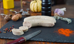 La Ferme du Chaudron - Boudin Blanc aux cèpes Bio 240gr (2 pièces)