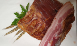Ferme de la Paumerais - POITRINE DE PORC BRETON FUMEE NON TRANCHEE - 1 Kg