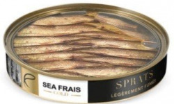 L'atelier Sea Frais - Sprats MSC légèrement fumés dans l’huile de colza d’origine biologique 120gx10