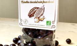 Cocoripop - Noisettes chocolat noir fleur de sel 100g