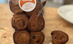Les amandes et olives du Mont Bouquet - Muffins Raisins-Gingembre