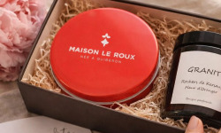 Maison Le Roux - Coffret Fête des Mères - Edition limitée Bougie Granit et Caramels Plein Fruits