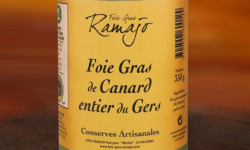 Maison Ramajo - Foie gras de canard entier IGP Gers 350g  - Boite fer