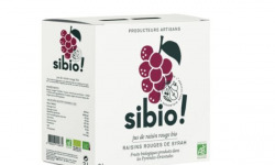 Sibio - Jus de Raisin Rouge bio 3L