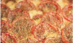 Ferme Sinsac - Tarte aux tomates fraiches, moutarde et comté 4 personnes 21 cm