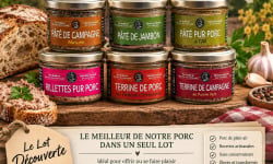 La ferme de Nolwenn - Le Grand Assortiment Fermier – 18 pâtés & terrines