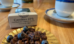 Myrtilles du Trimoulet - Myrtilles séchées enrobées au Chocolat Noir 69%