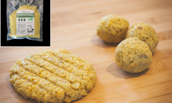 Les Saisissantes - Préparation pour boulettes et galettes végétales express - pois cassés & curry jaune - 1 kg