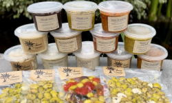 L’Oliveraie du Coudon - Olives vertes ail et basilic 250g