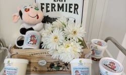 Les Gourmandises de Marguerite - Glaces fermières - 4 pots gourmands