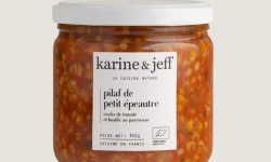 Karine & Jeff - Pilaf de petit épeautre - coulis de tomate et basilic au parmesan 6x340g
