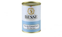 Foie Gras BESSE - Cou de canard farçi 400g