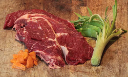 Nature viande - Basse côte de Boeuf Bio MATUREE 30j (race limousine) - 400G