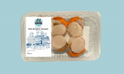 La Paysanne des Mers - Noix de St-Jacques fraîche avec corail - 200g - lot de 6