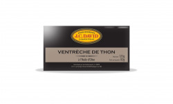 Etablissements JC David - Ventrèche de Thon à l'Huile d'Olive - 125g