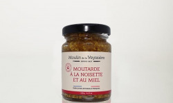 Moulin de la Veyssière - Moutarde à la noisette & miel du Périgord - 12x100g
