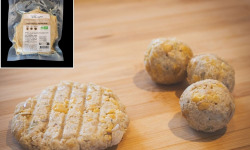 Les Saisissantes - Préparation pour boulettes et galettes végétales express - pois chiches & poivre - 4 paquets de 220g
