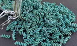La Ferme du Joyeux Laboureur - Pâtes Tire-Bouchon spiruline en vrac 1kg