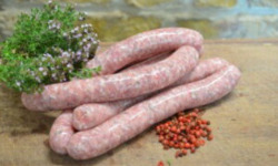 Ferme Joos - Saucisses de porc aux herbes x 4 : La ferme du Grommendyck