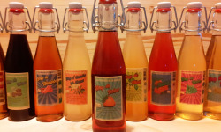 Les Vergers de la Vautée - Sirop de Fraises 25cl