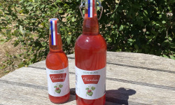 Ferme Sinsac - Pétillant de framboises 33 cl (5 x 12 = 60 bouteilles)