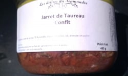 Les Délices du Scamandre - Jarret De Taureau Confit - 400 G