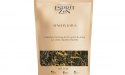 Esprit Zen - Thé Vert "Sencha Lotus" - lotus - Sachet 100g
