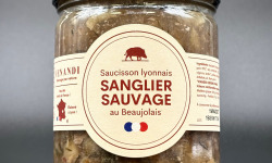 Venandi Sauvage par Nature - Saucisson Lyonnais de Sanglier au Beaujolais en plat préparé