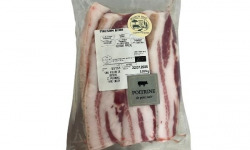 Maison Biau - [Précommande] Poitrine tranchée de porc noir 600g