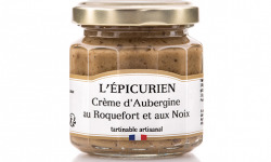 L'Epicurien - Crème d’Aubergines au Roquefort et aux Noix