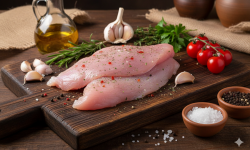 La Ferme du Chaudron - Escalopes nature de Jambon BIO - 500 g