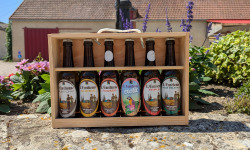L'Eurélienne - Brasserie de Chandres - Coffret Bois 6 X 33cL