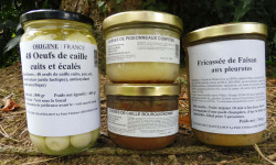 Cailles de Chanteloup - LOT de 4 bocaux de 380 gr + 2 bocaux de 760 gr au choix
