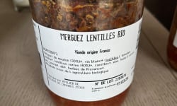 La ferme de Javy - merguez brebis et lentilles 750g