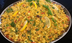 Graines Précieuses - Taboulé maison aux raisins blonds riche de bons légumes de Provence!