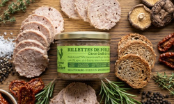 La Ferme du Louvier - Rillettes de poulet nature 180 g