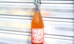 Brasserie L'Indispensable LOVEN Kombucha - Kombucha Flamingo 24 (Fraise, Pamplemousse, Verveine & Basilic) - 3x75cl