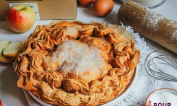 Ferme Sereine en Périgord - Tourtière Pommes Armagnac pour 10 personnes - 900g  x10