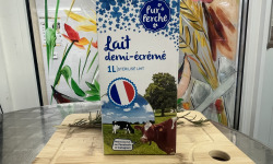 La Ferme Durbois - Lait demi ecrémé Pur Perche - 1l