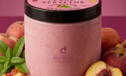 Maison Dufoux - Glace pêche verveine 55% de purée de fruit