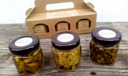 L'herbandine - Trio de Pickles Sauvages – Coffret Cadeau - 10x3 bocaux