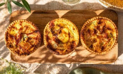 Poissonnerie Robert - Quiche Saumon Poireaux