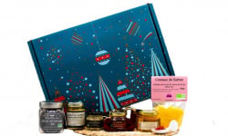 Le safran - l'or rouge des Ardennes - Coffret cadeau de produits safranés x6