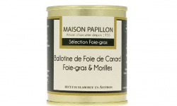 Maison PAPILLON - Artisan depuis 1955 - Ballotine de Foie de Canard et de Morilles 130g