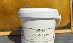 Apisphère - Miel de fleurs 1,5kg (seau)