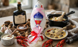 SCEA DES BRESSANS - GUILLERMIN Vincent - [Précommande] Poularde de Bresse AOP "roulée" - Noël - 2,2kg