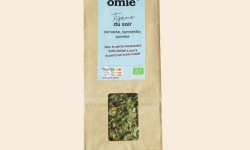 Omie - Tisane du soir bio - Marjolaine, verveine et pomme - plantes 100% françaises - 45 g