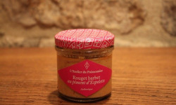 La Ferme DUVAL - Rillette Rouget barbet au piment d'Espelette - 90g